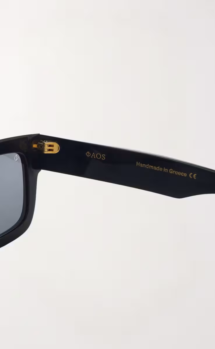 SUNGLASSES EREVOS BLACK CRETE WITH SHADE GREY LENSES