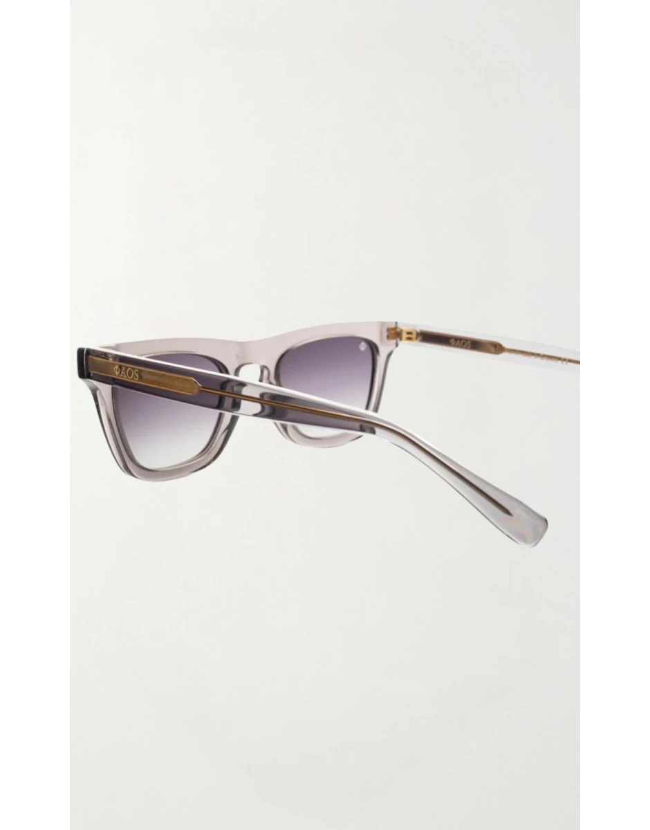 SUNGLASSES CRYSTAL GREY ICARIA WITH SUNSET GREY LENSES