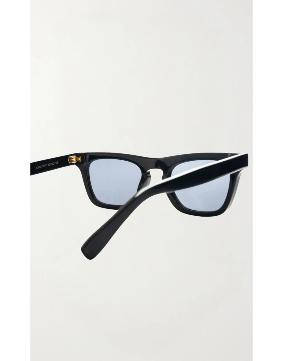 SUNGLASSES EREVOS BLACK ICARIA WITH SHADE GREY LENSES