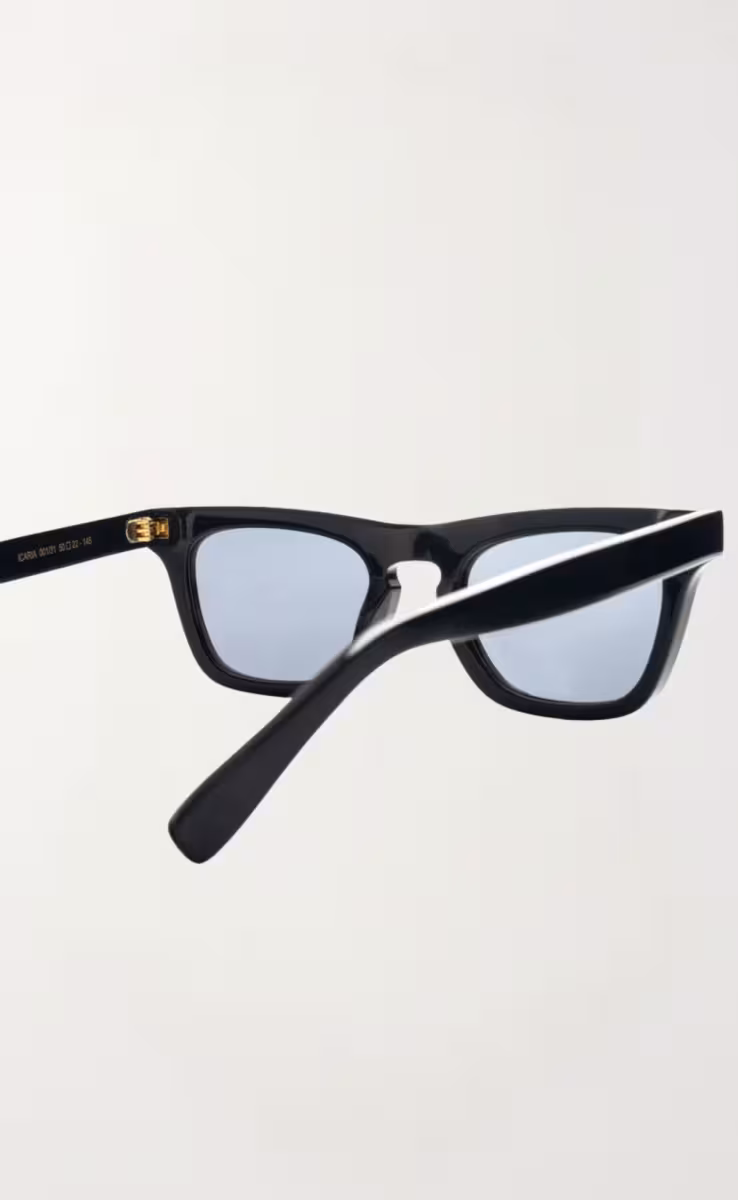 SUNGLASSES EREVOS BLACK ICARIA WITH SHADE GREY LENSES