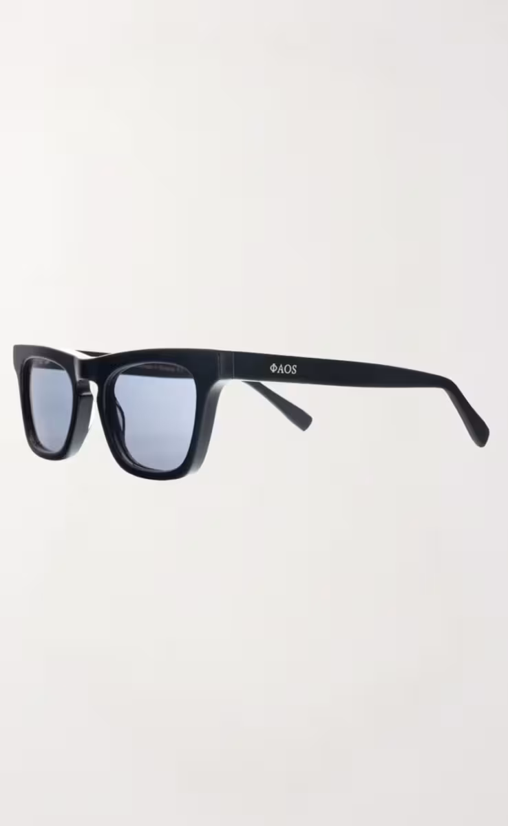 SUNGLASSES EREVOS BLACK ICARIA WITH SHADE GREY LENSES