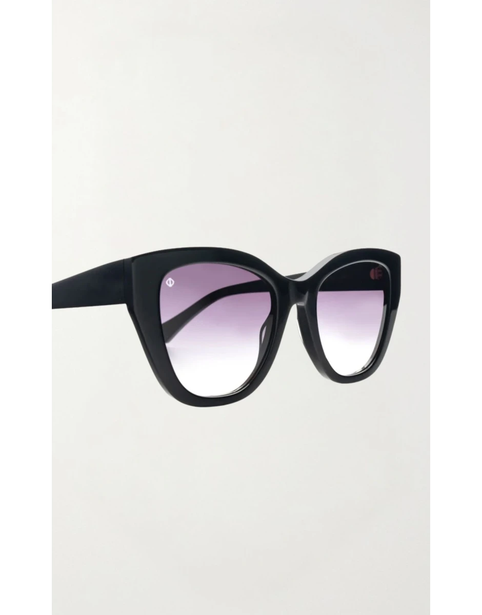 SUNGLASSES EREVOS BLACK MILOS WITH SUNSET GREY LENSES