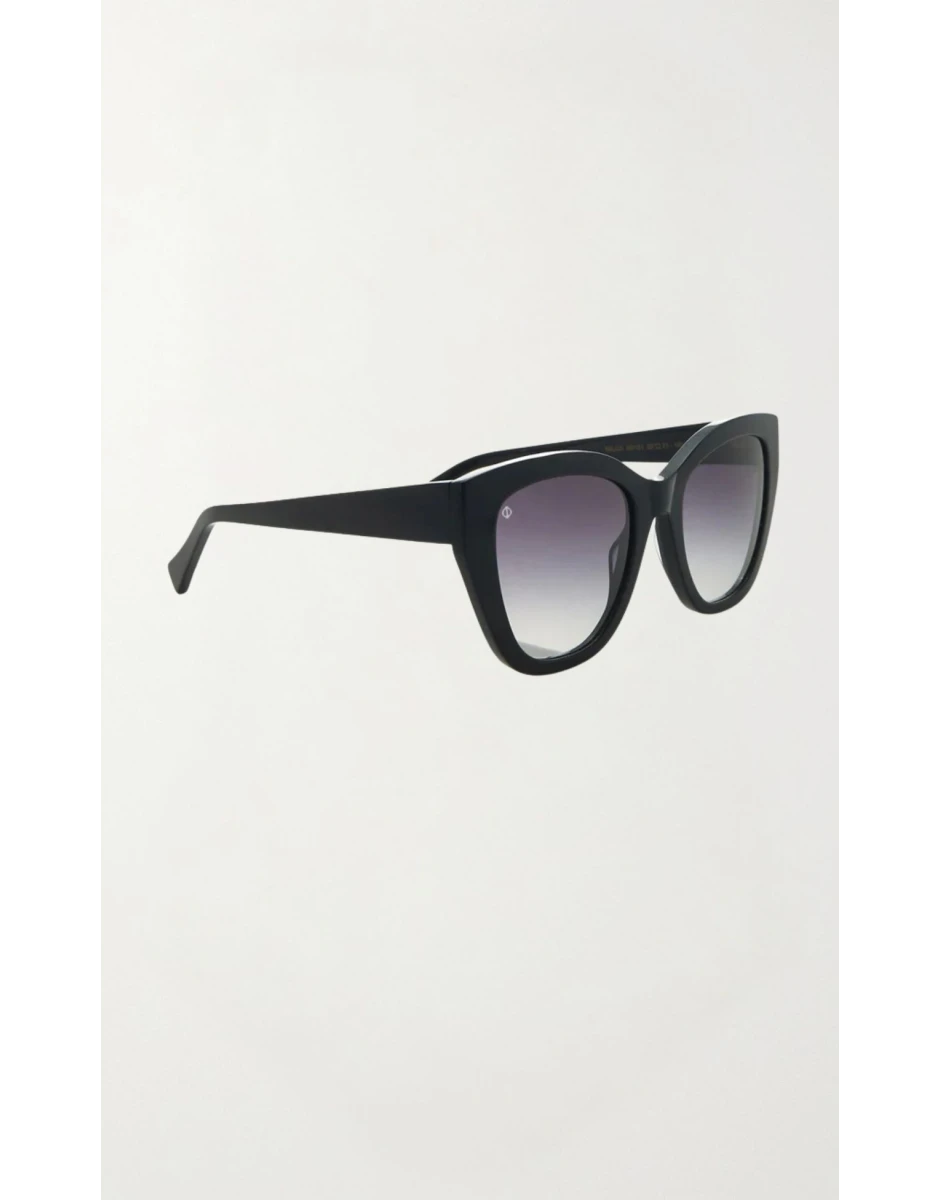 SUNGLASSES EREVOS BLACK MILOS WITH SUNSET GREY LENSES