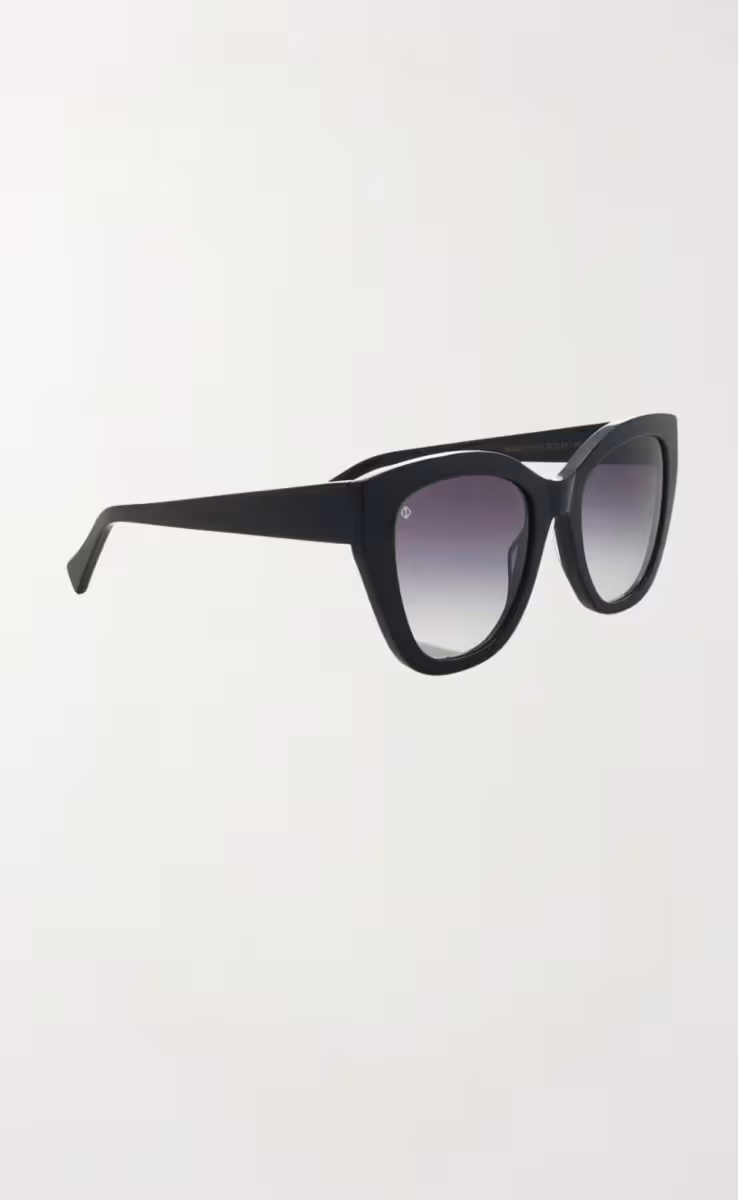 SUNGLASSES EREVOS BLACK MILOS WITH SUNSET GREY LENSES