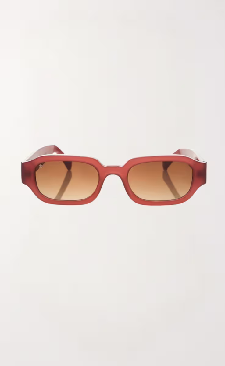 SUNGLASSES MYKONOS TERRACOTTA SUNSET BROWN LENSES
