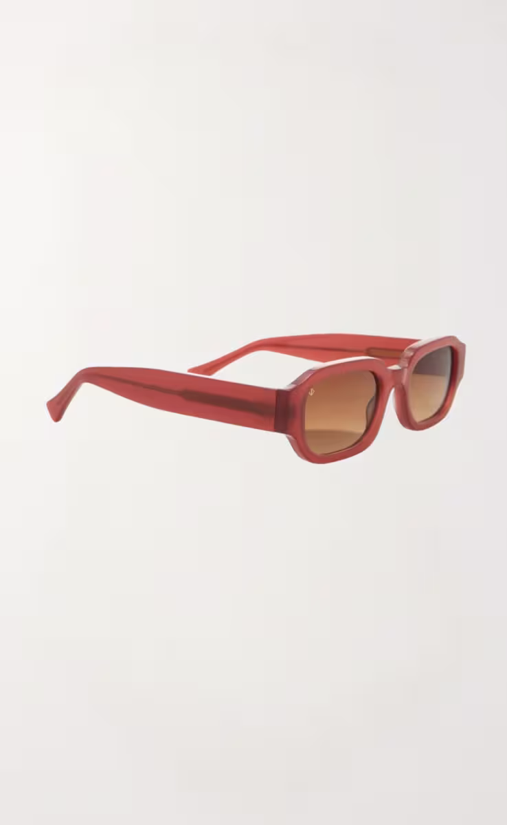 SUNGLASSES MYKONOS TERRACOTTA SUNSET BROWN LENSES