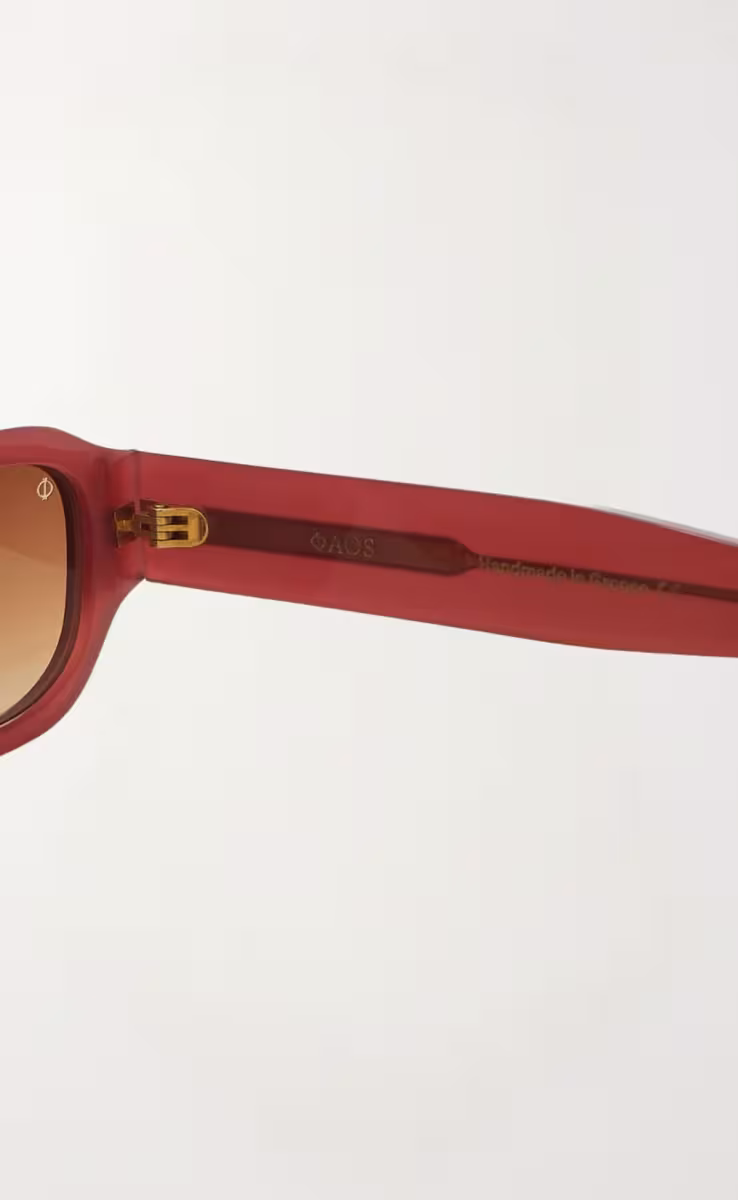 SUNGLASSES MYKONOS TERRACOTTA SUNSET BROWN LENSES