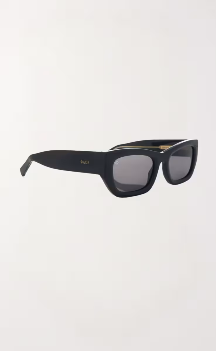 SUNGLASSES HYDRA EREVOS BLACK WITH SHADE GREY LENSES