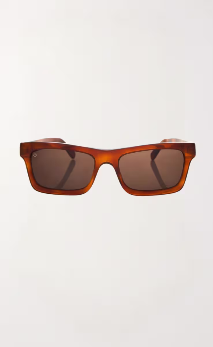 SUNGLASSES KYTHERA IN MARBLE HAVANA WITH STONE BROWN LENSES