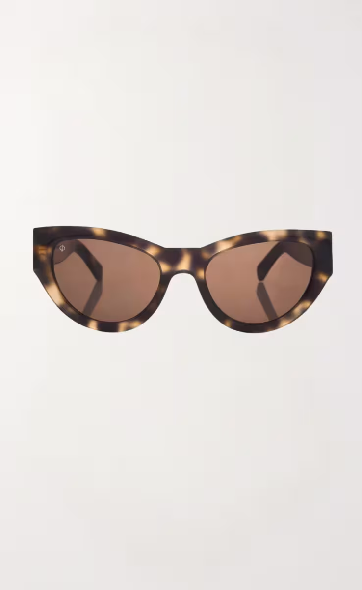 SUNGLASSES ASTYPALEA IN MARBLE BEIGE WITH STONE BROWN LENSES
