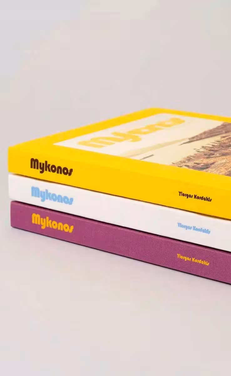 MYKONOS CYCLADIC BOOK WHITE