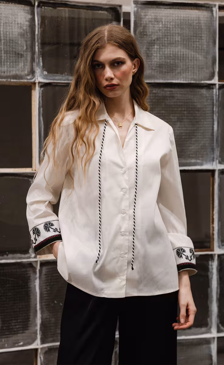 THALEIA SHIRT OFF WHITE