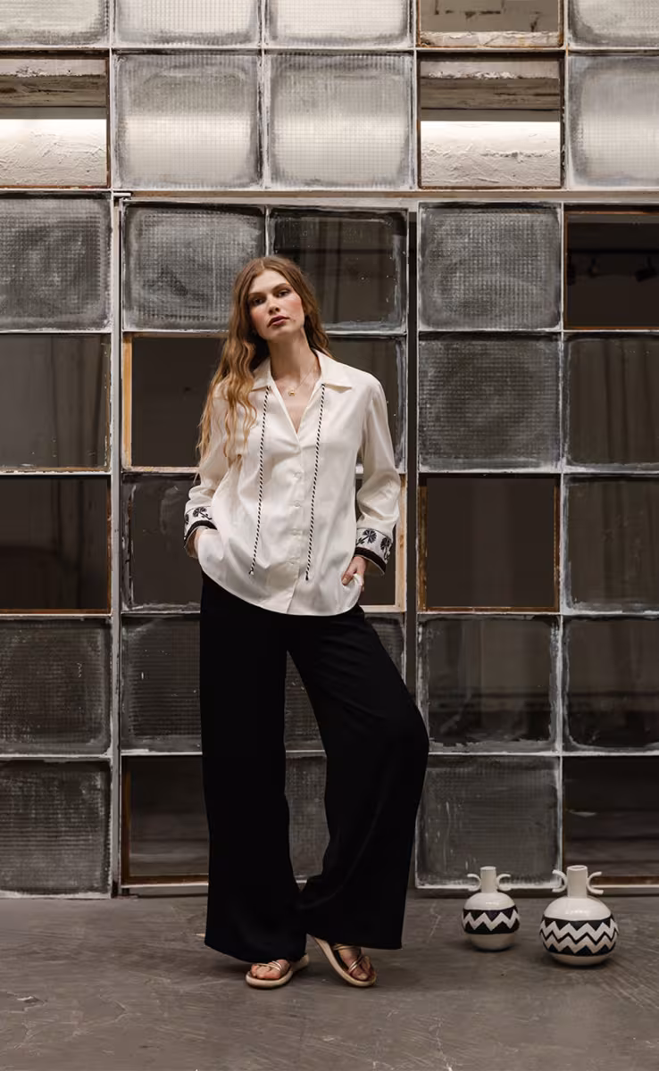THALEIA SHIRT OFF WHITE