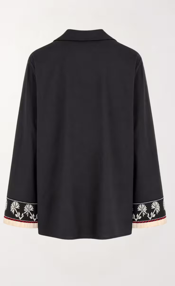 THALEIA SHIRT BLACK