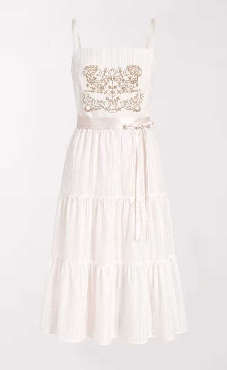 EIRINI DRESS OFF WHITE