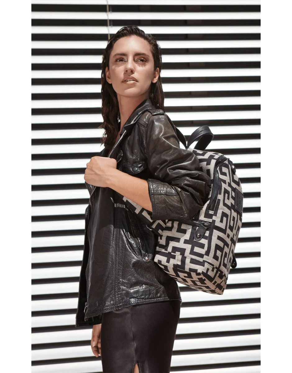 OLYFOS MEDIUM BAG BEIGE BLACK