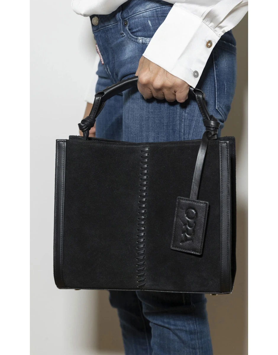 ISADORA BAG LEATHER BLACK