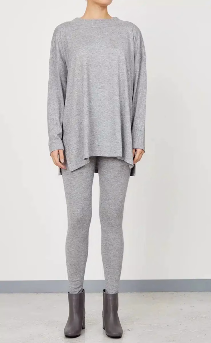 LEGGINGS REFRESHING MORNING GREY MELANGE