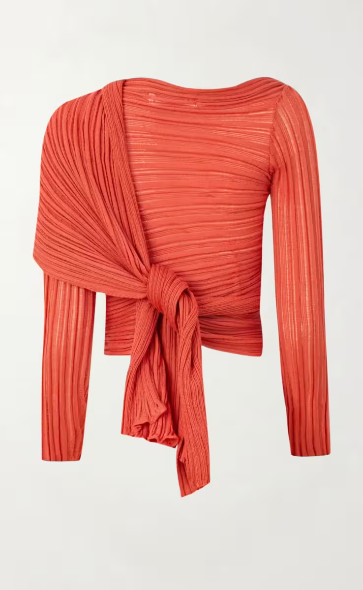 HYPNOTIC ROSE WRAP CARDIGAN “ARCHETYPES 2550”