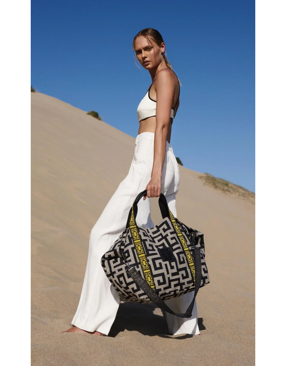 ΤΣΑΝΤΑ THEROS ΜΠΕΖ ΜΑΥΡΗ