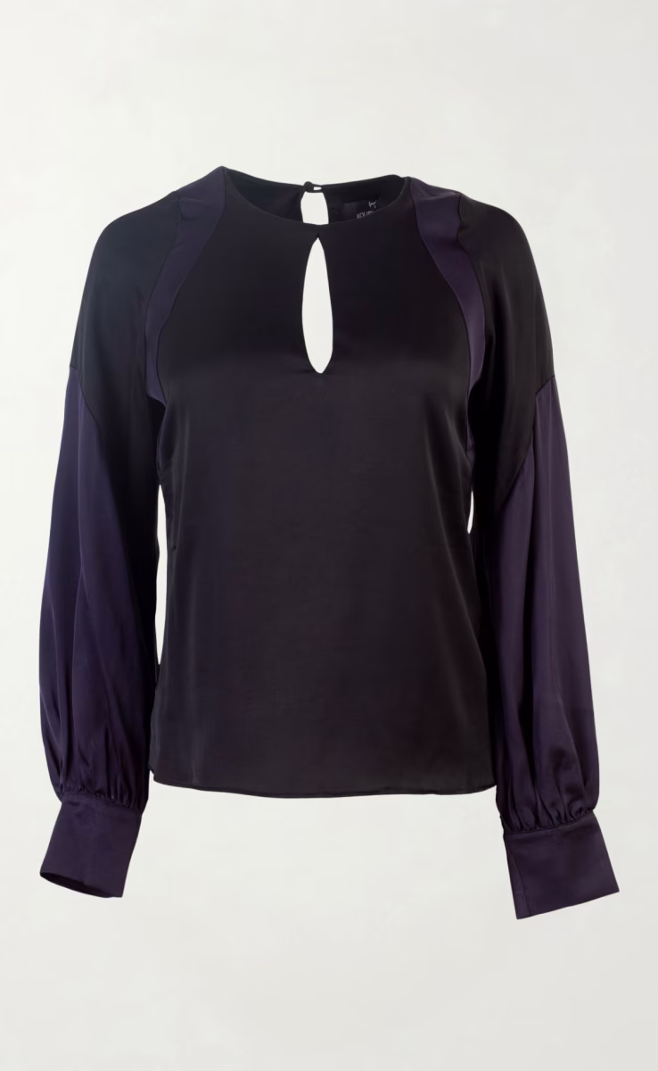 ΔΙΧΡΩΜΗ ΜΑΚΡΥΜΑΝΙΚΗ ΜΠΛΟΥΖΑ