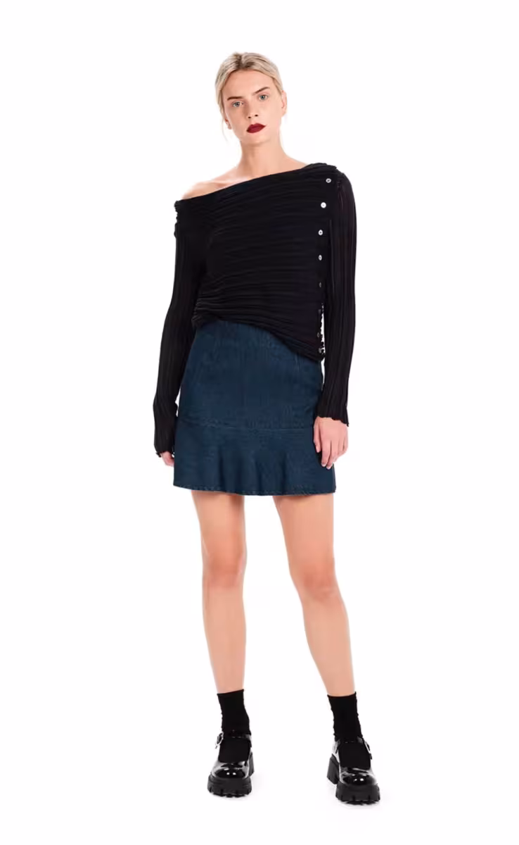 BLACK CARDIGAN “ARCHETYPES 5001”