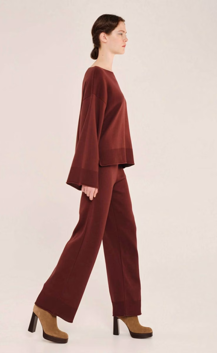 TROUSERS VINTAGE BROWN