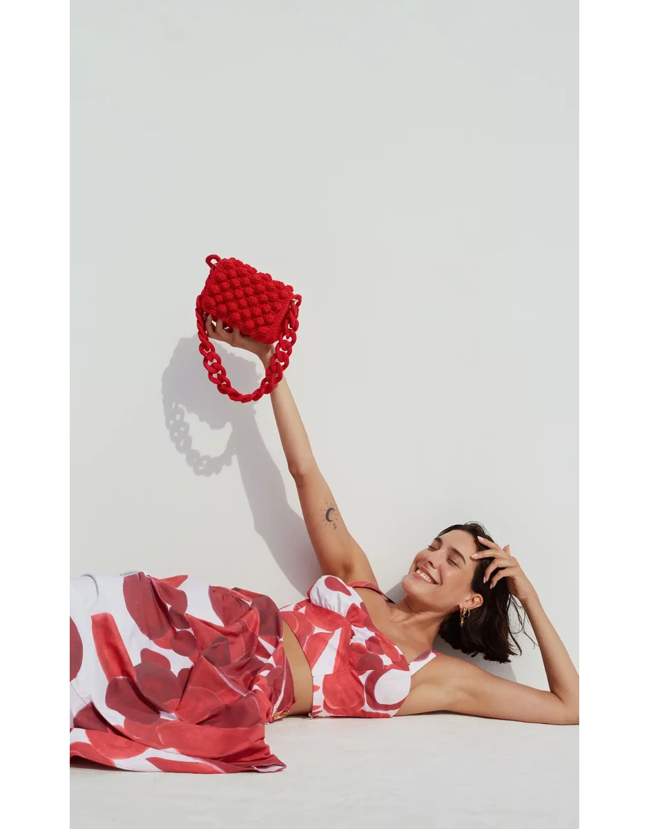 BUBBLES 90'S COLLECTION RED XS RED CHAIN