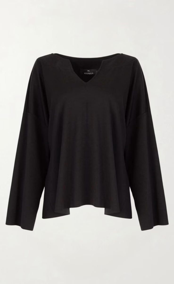 OVERSIZED BLOUSE BLACK