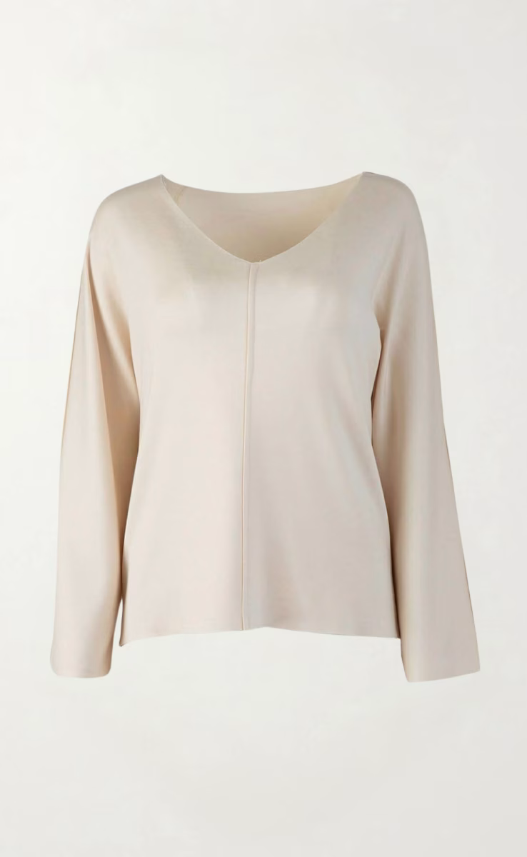 OVERSIZED TOP VANILLA