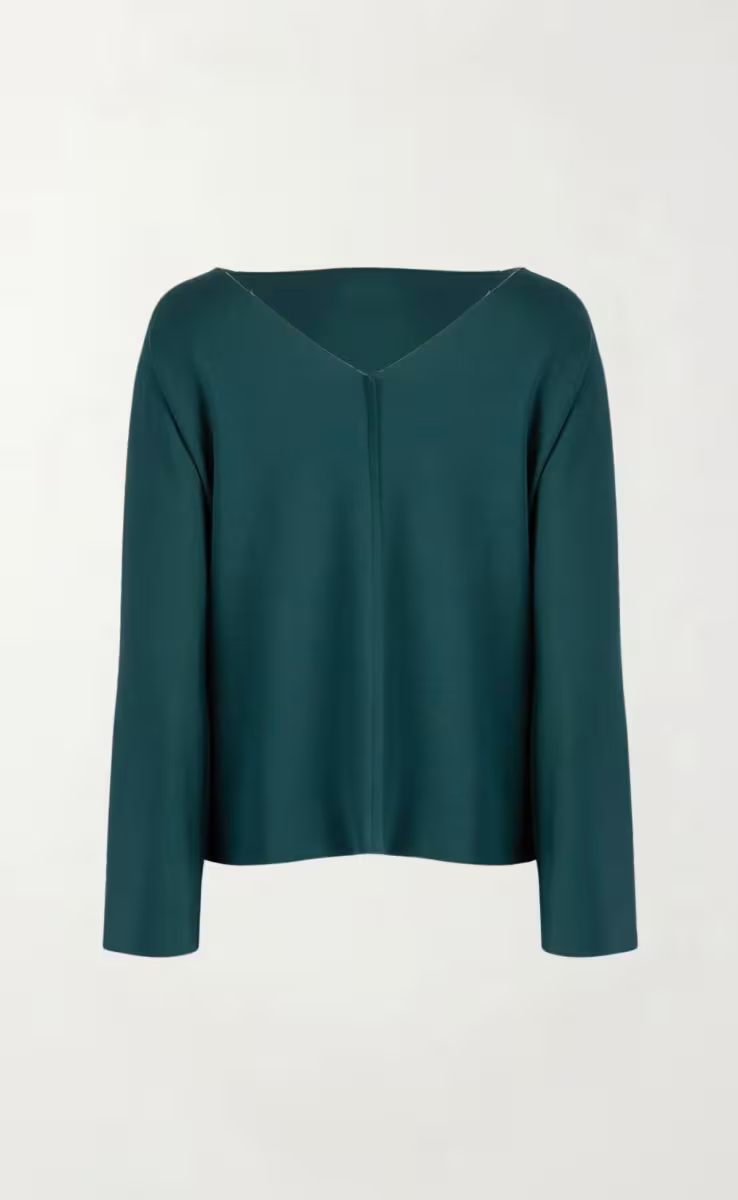 OVERSIZED TOP SOPHISTICATED TEAL